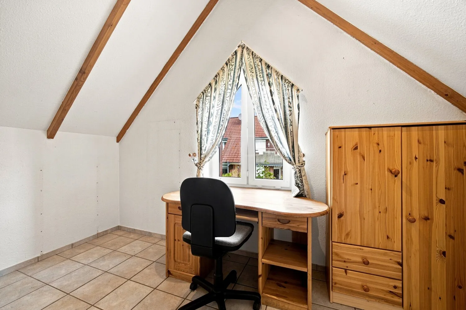 Das Büro/Gästezimmer im Obergeschoss