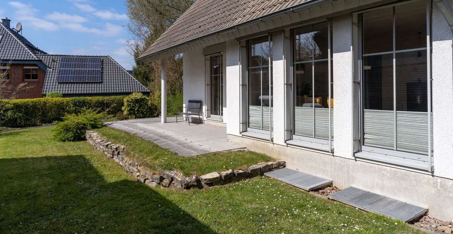 Gartenansicht Terrasse