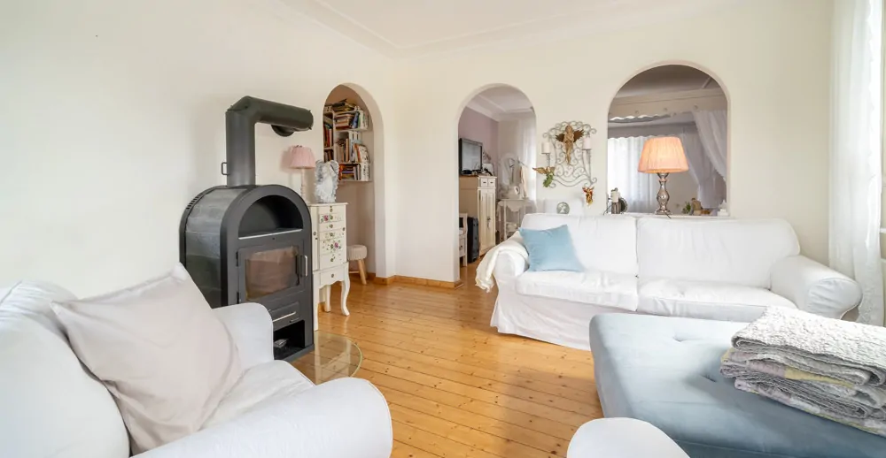 offener Wohn- Schlafbereich