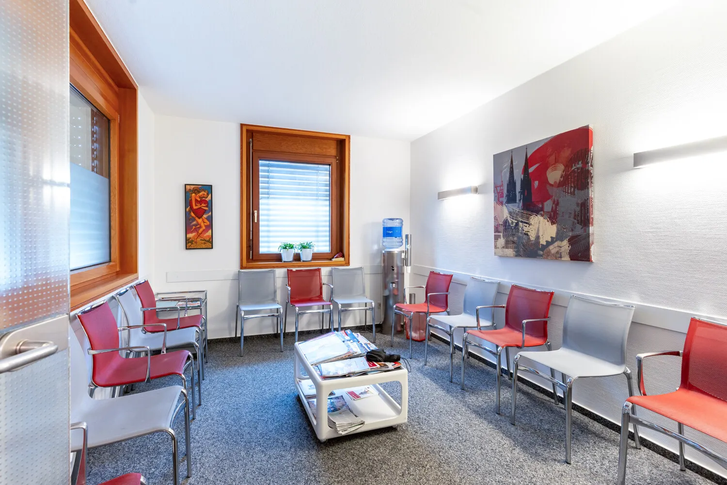 Wartezimmer Arztpraxis