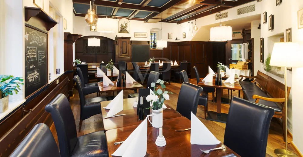 Gastraum "Blaue Ecke"