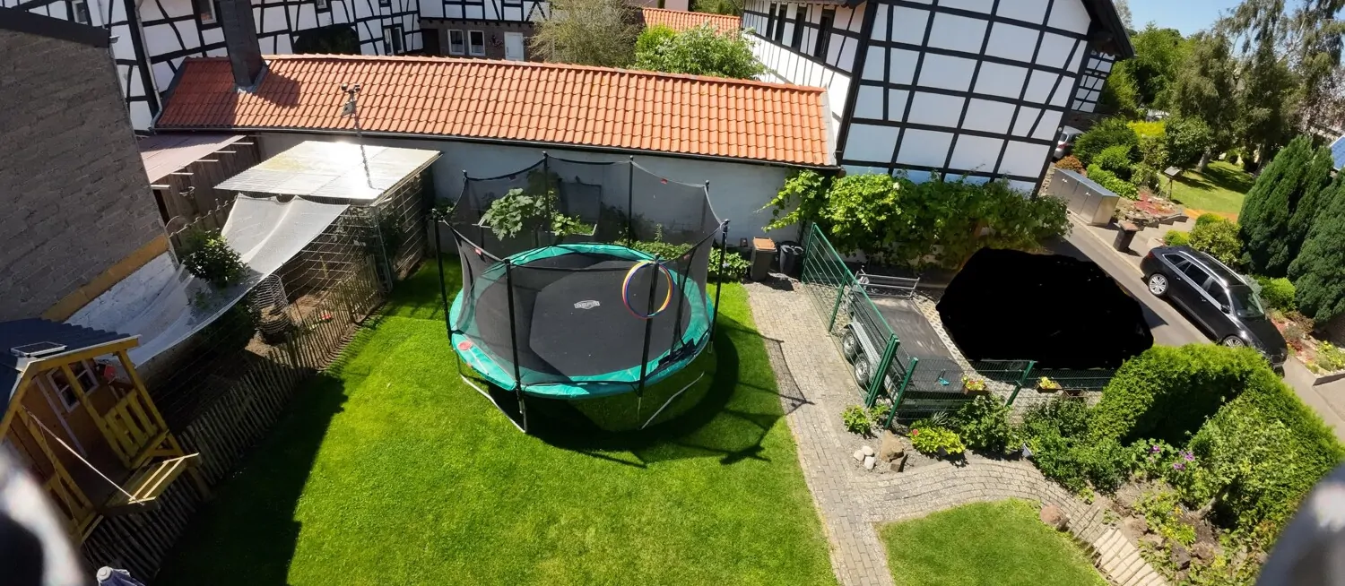 Garten mal von oben!