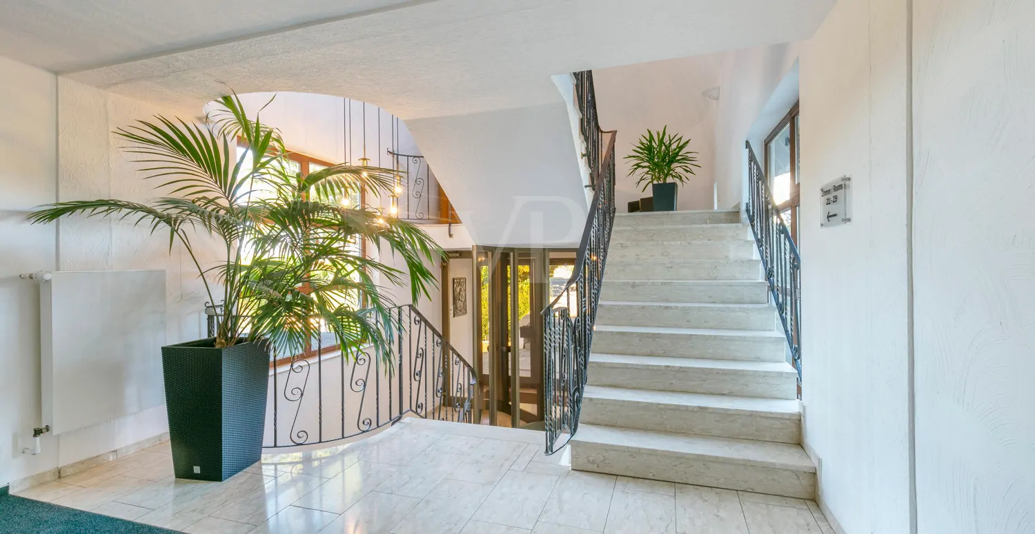 Treppenaufgang Hotel