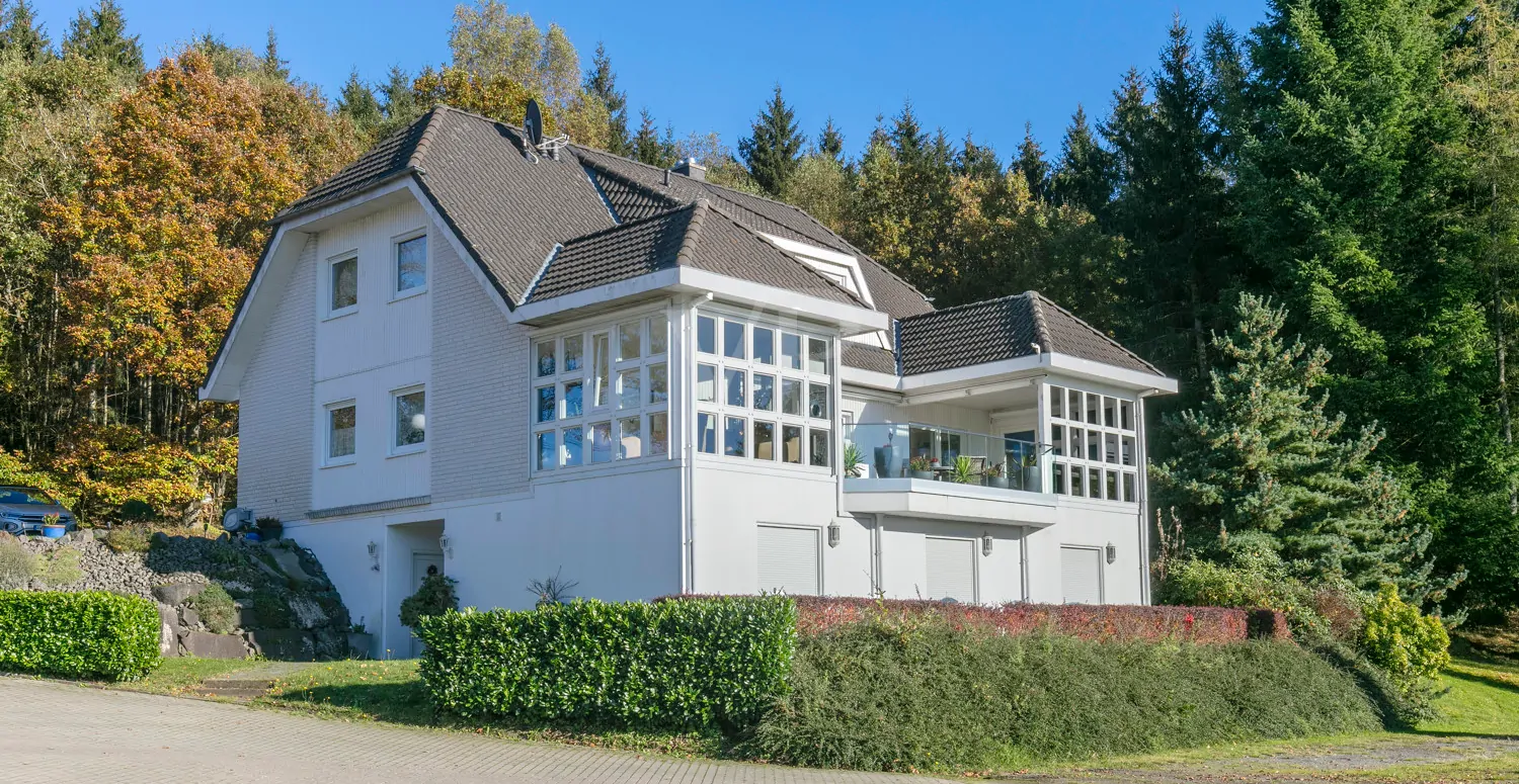 Rückansicht Wohnhaus