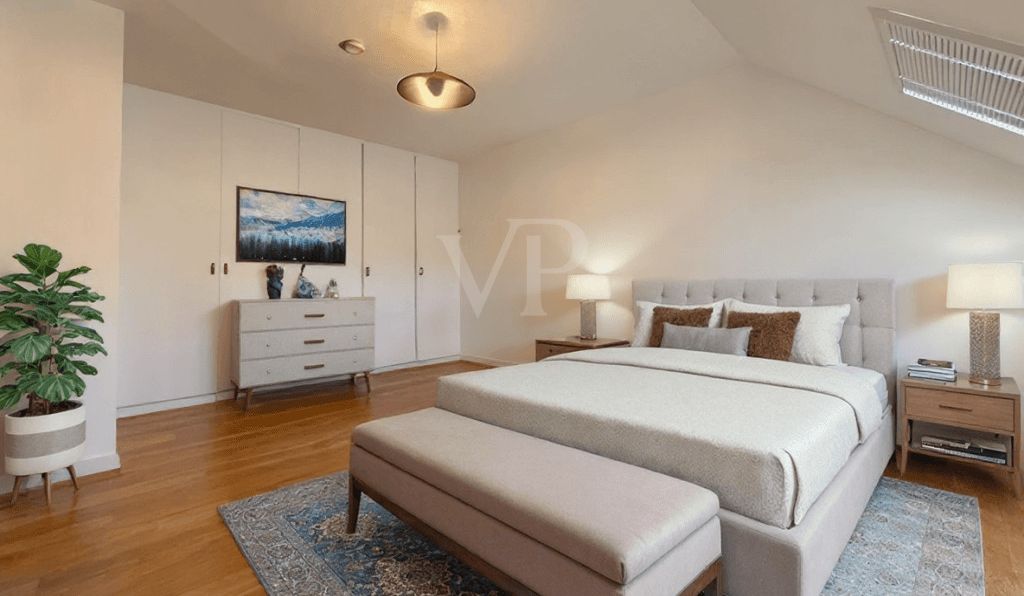 Schlafzimmer DG KI gestaltet