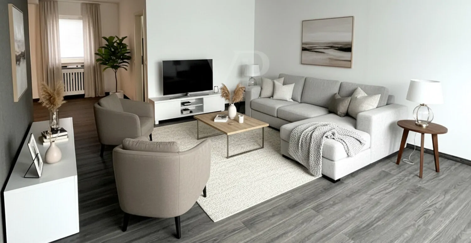 **Wohnliches Zuhause mit Ausblick**