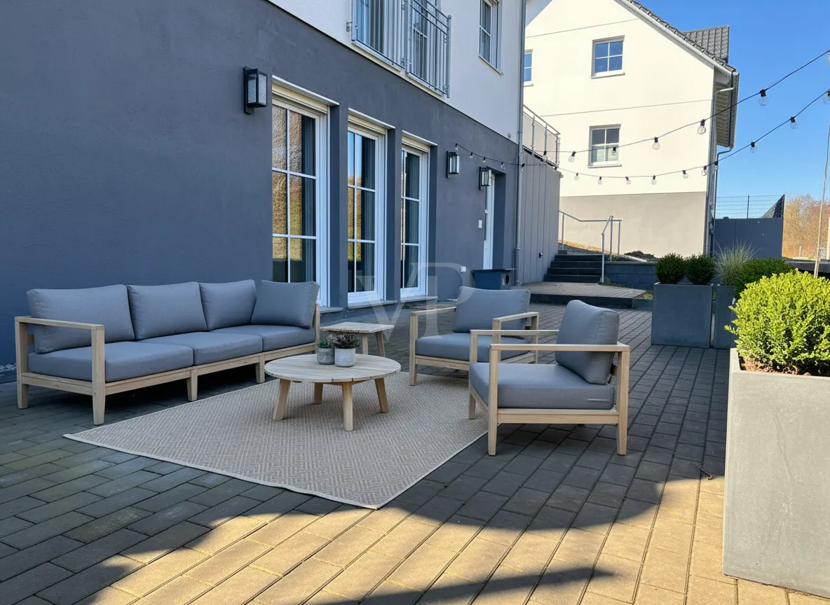 KI-Homestaging Terrasse