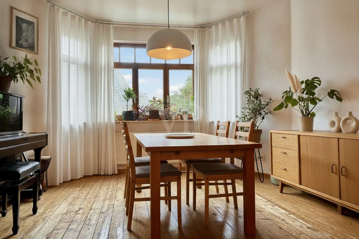 KI Homestaging Esszimmer