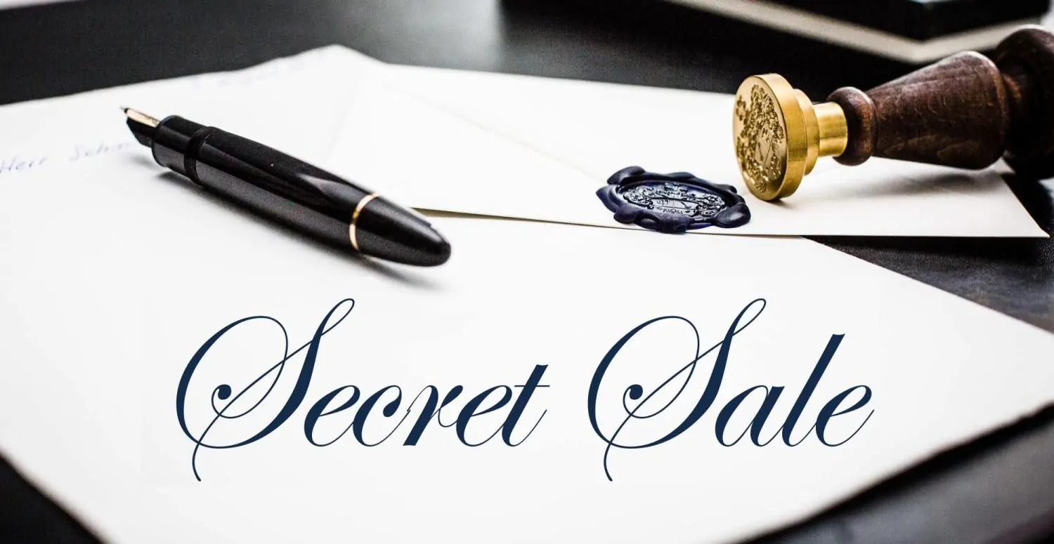 Secret Sale