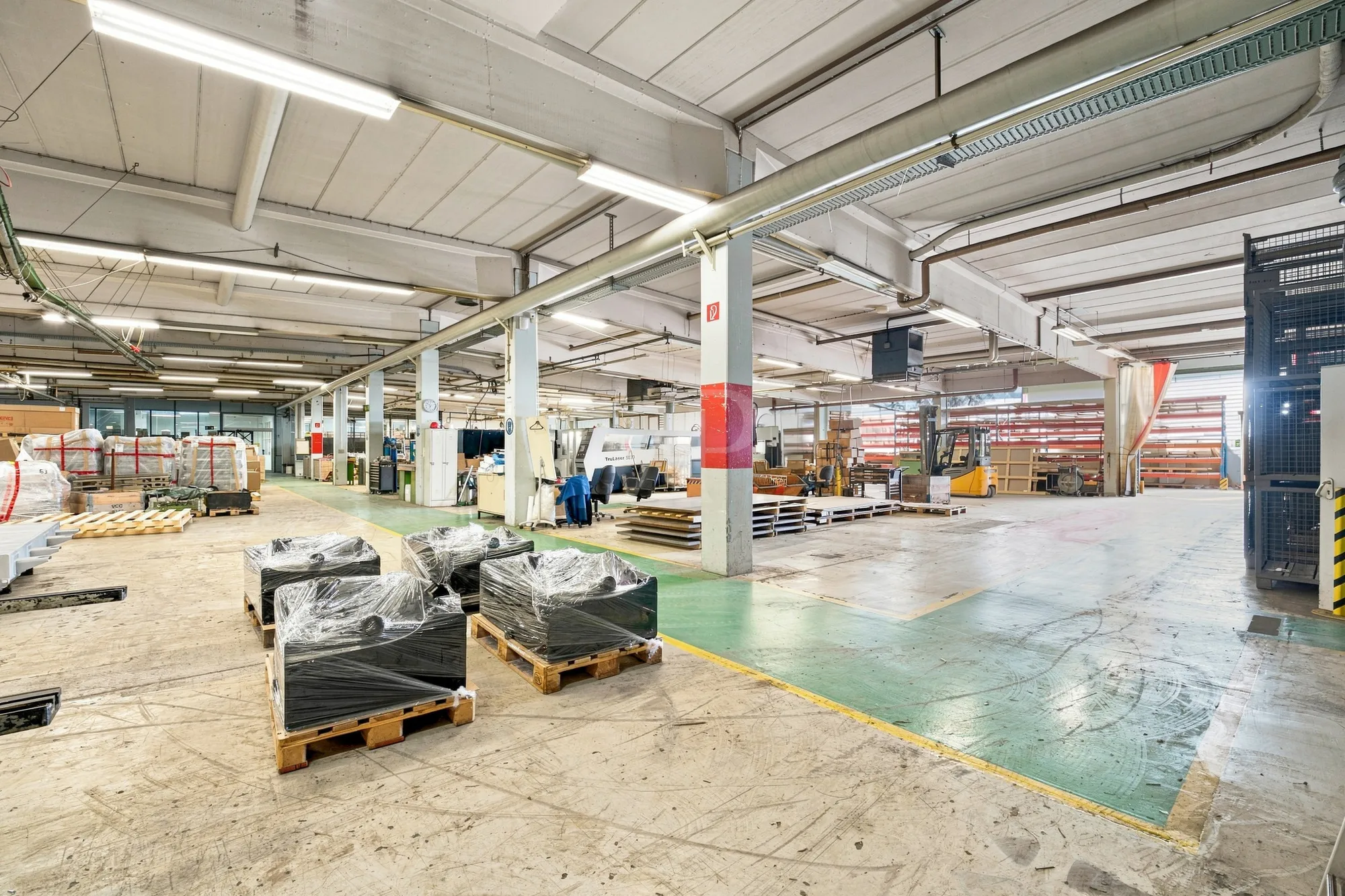 Produktion Erdgeschoss