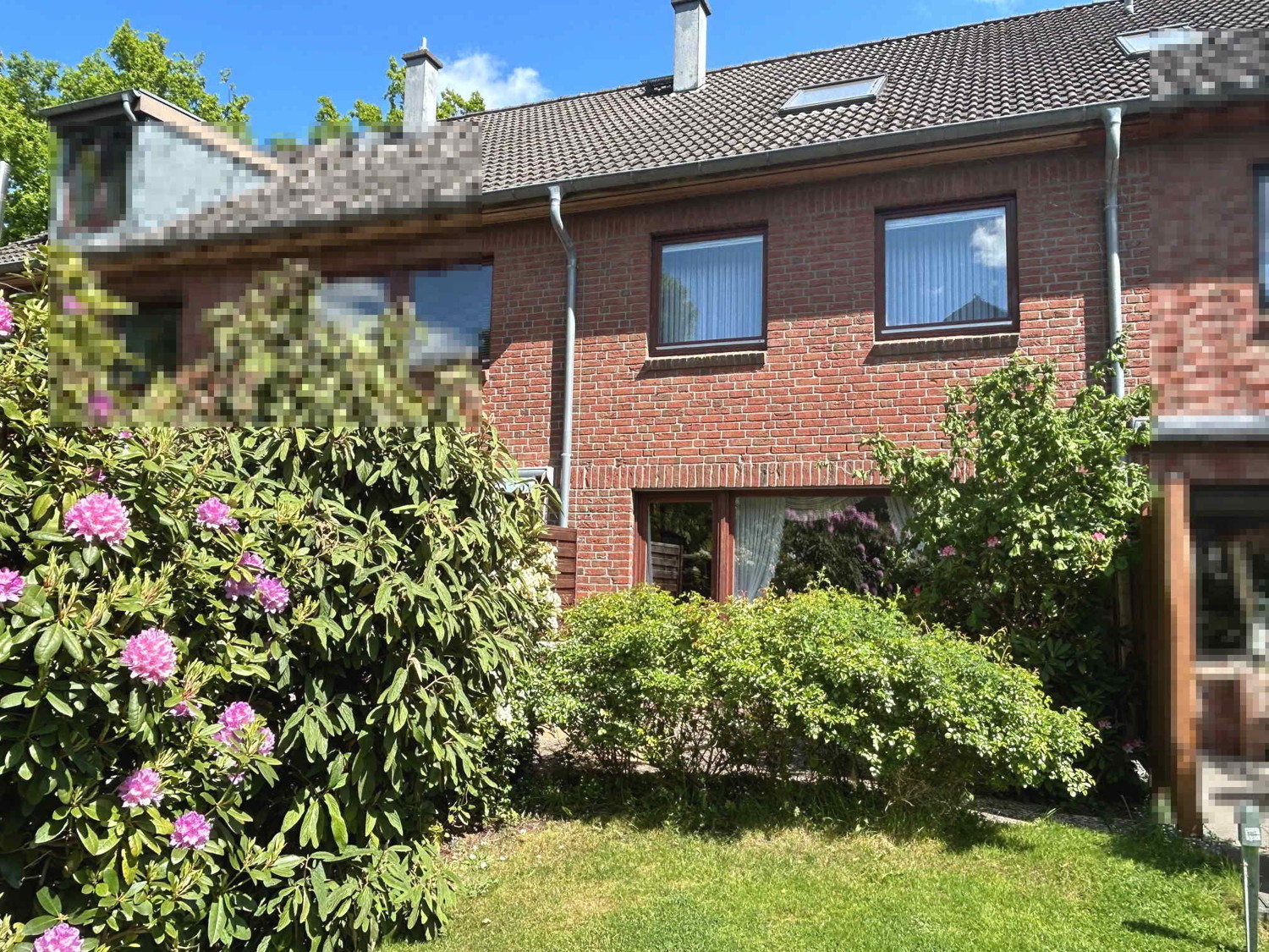 hintere Hausansicht
