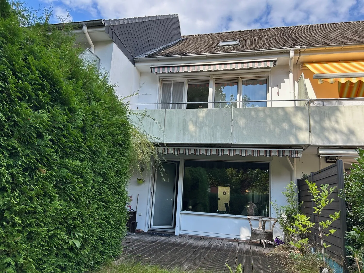 hintere Hausansicht