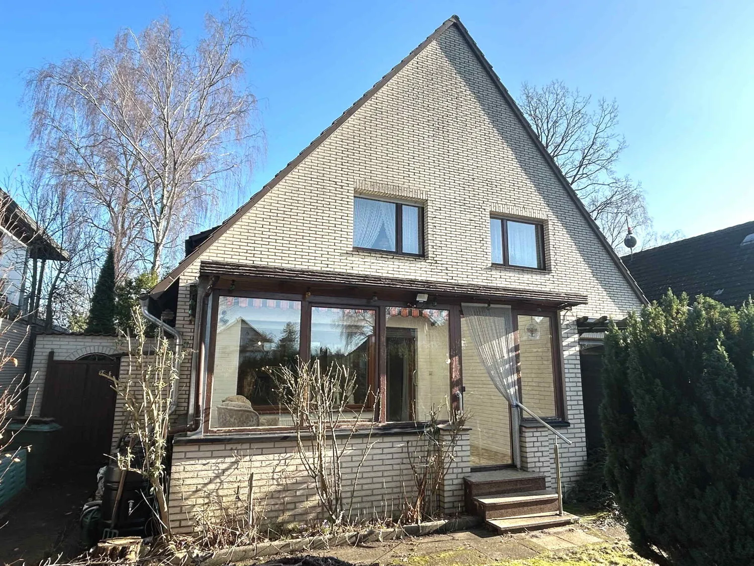 hintere Hausansicht