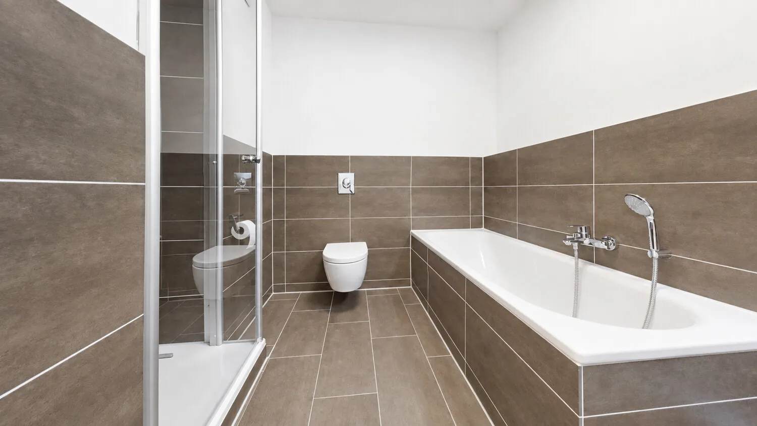 Bad Ansicht 2 mit Dusche