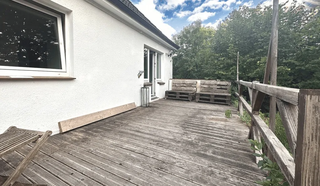Holzterrasse
