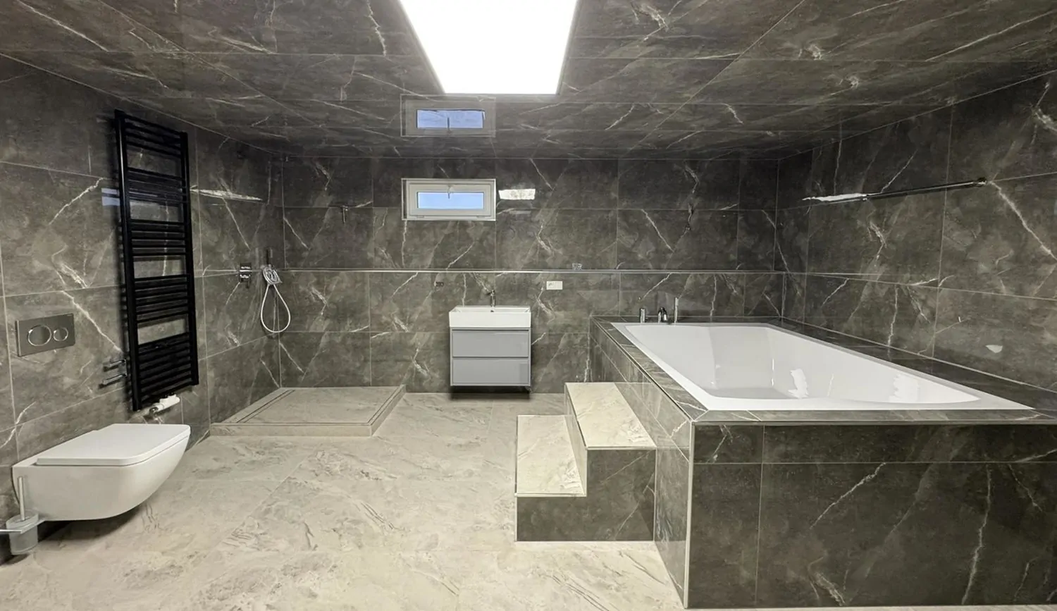 Wellness im Untergeschoss