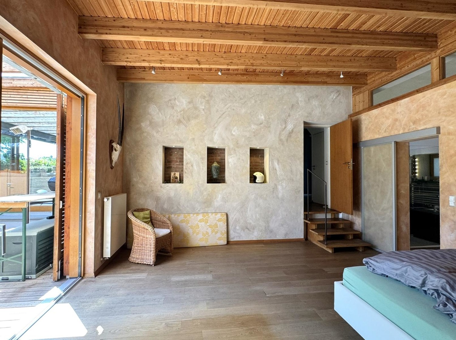 Schlafzimmer im Erdgeschoss
