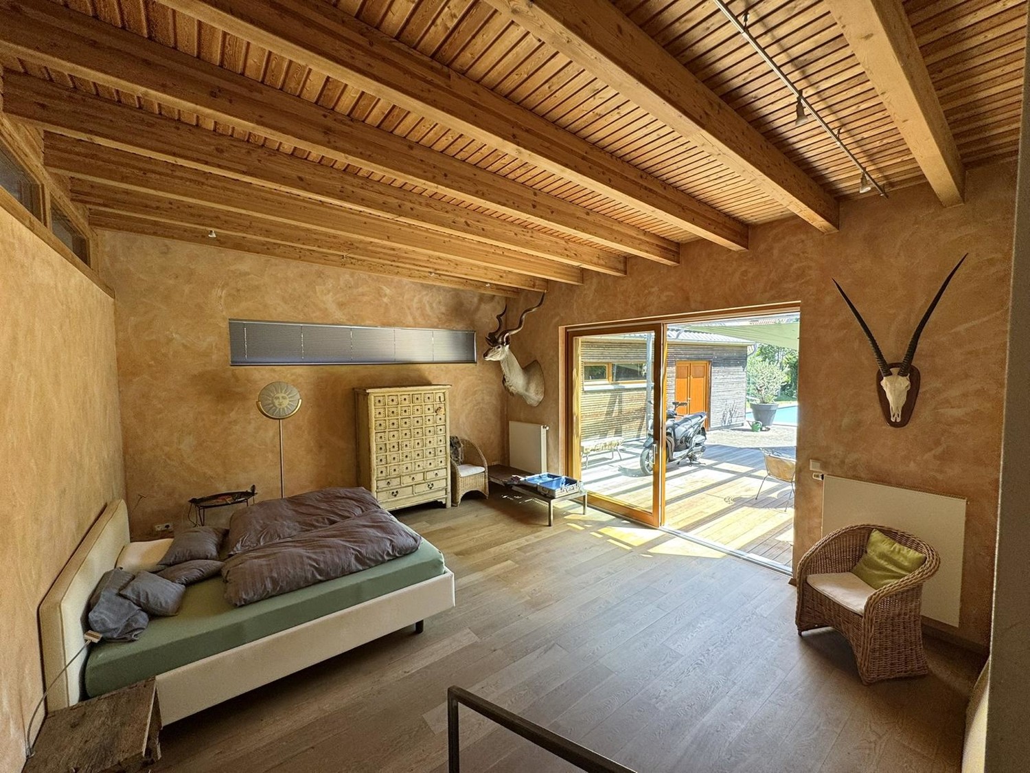 Schlafzimmer im Erdgeschoss