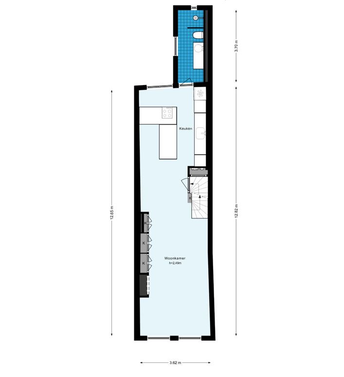 Egelantiersgracht 81-1 - Amsterdam - Tweede verdieping - 2D