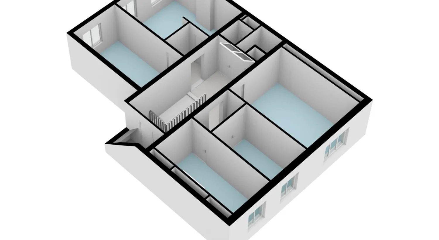 Vondelstraat 108-A - Amsterdam - Eerste verdieping - 3D_2