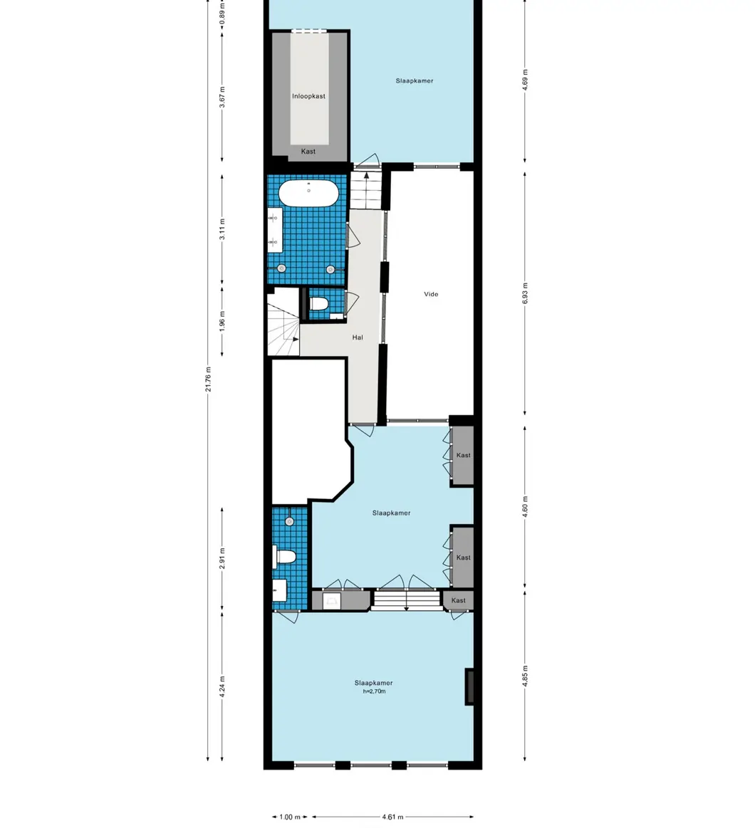 Prinsengracht 514-A - Amsterdam - Eerste verdieping - 2D