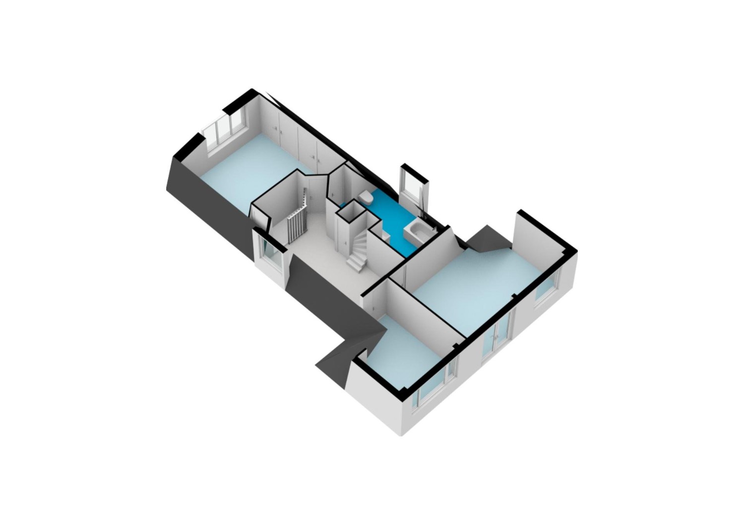 Keizersgracht 263D - Amsterdam - Tweede verdieping - 3D_2