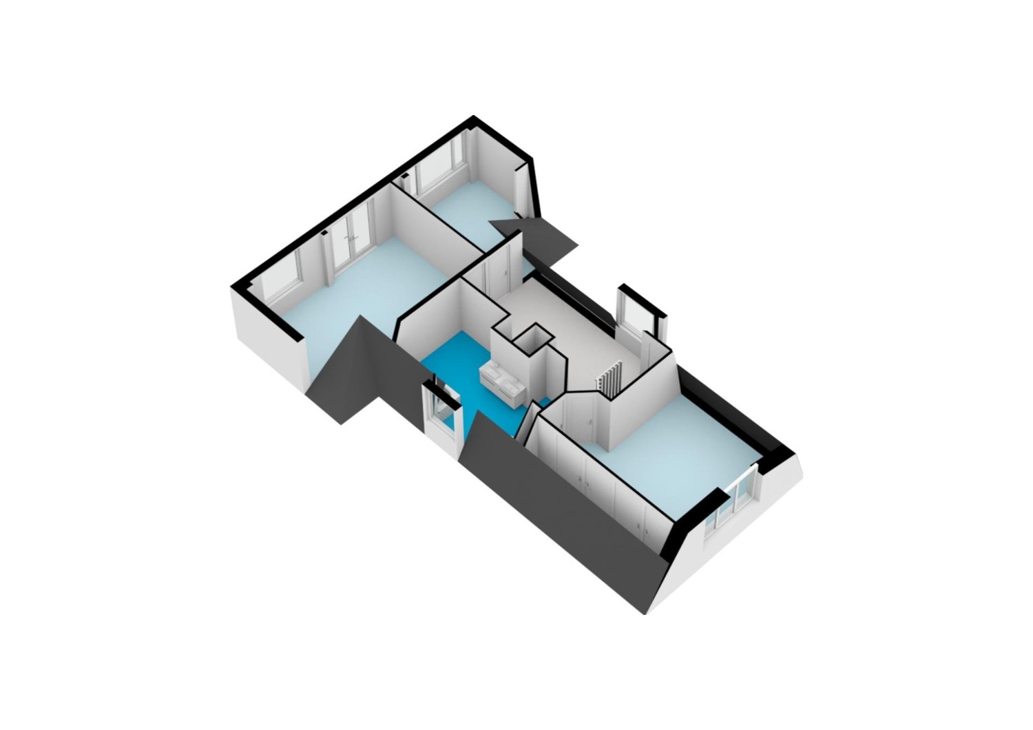 Keizersgracht 263D - Amsterdam - Tweede verdieping - 3D_1