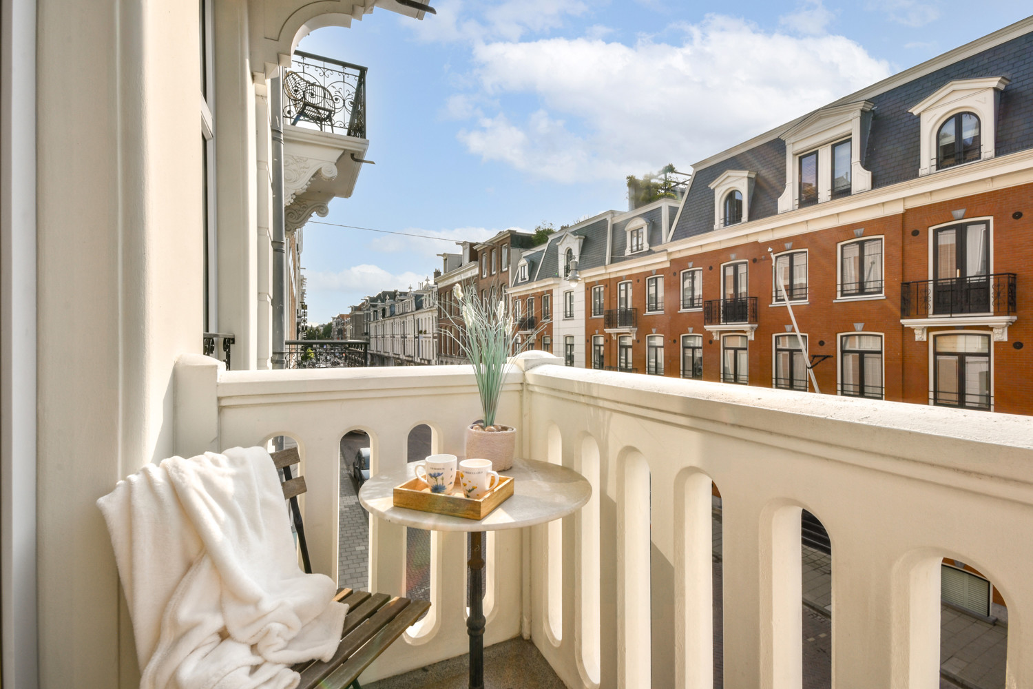 Balkon voor