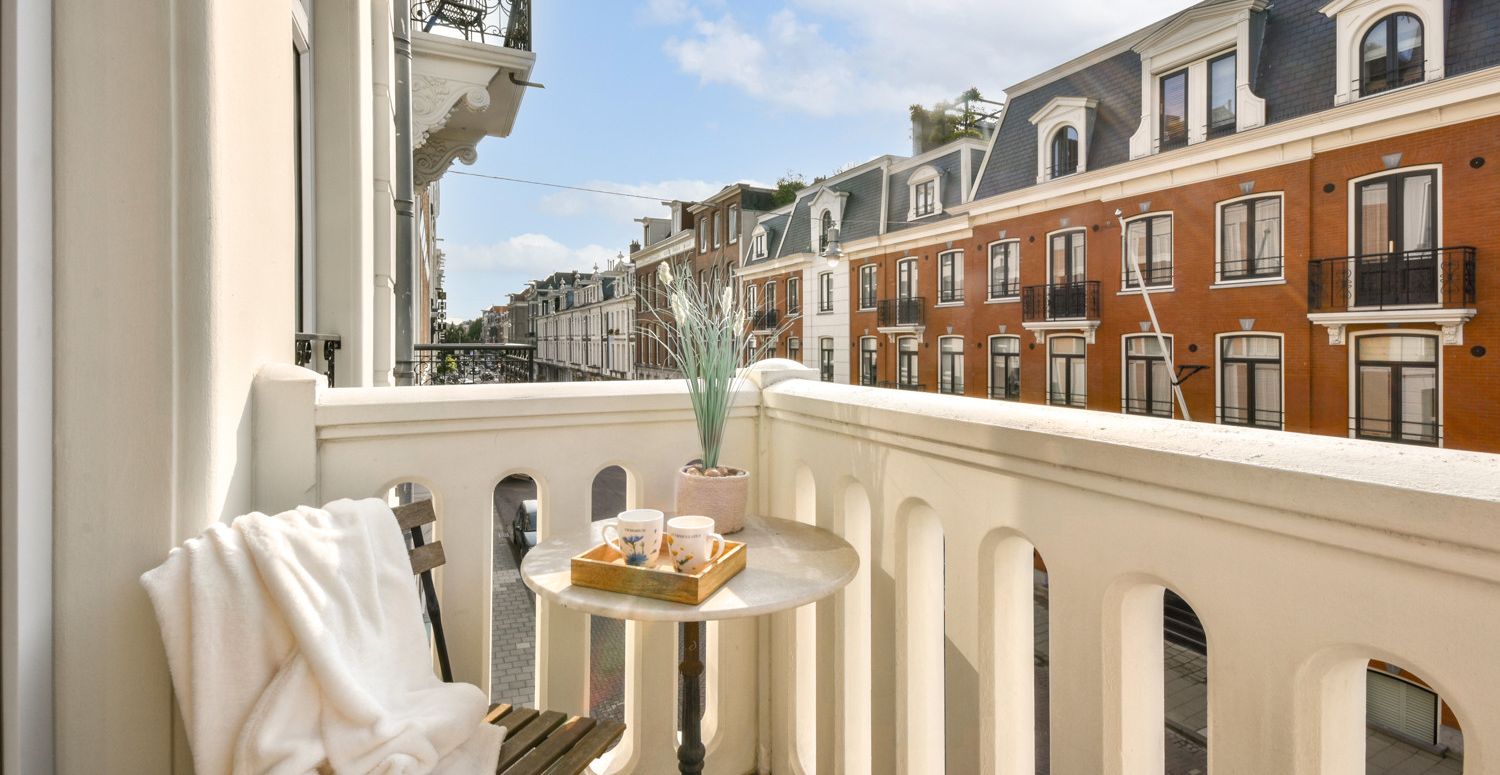 Balkon voor