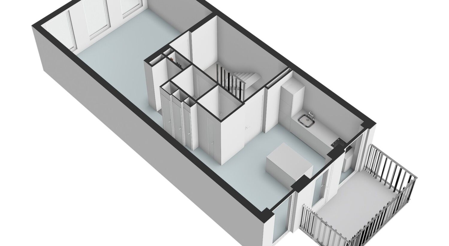 Swammerdamstraat 33-A - Amsterdam - 2e_verdieping - 3D  _1
