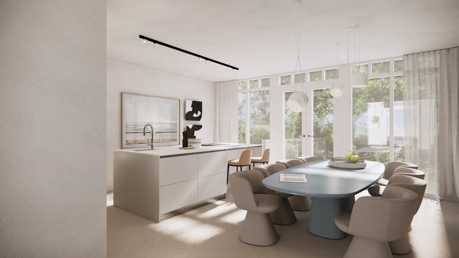 42 Type A gesp keuken render 2