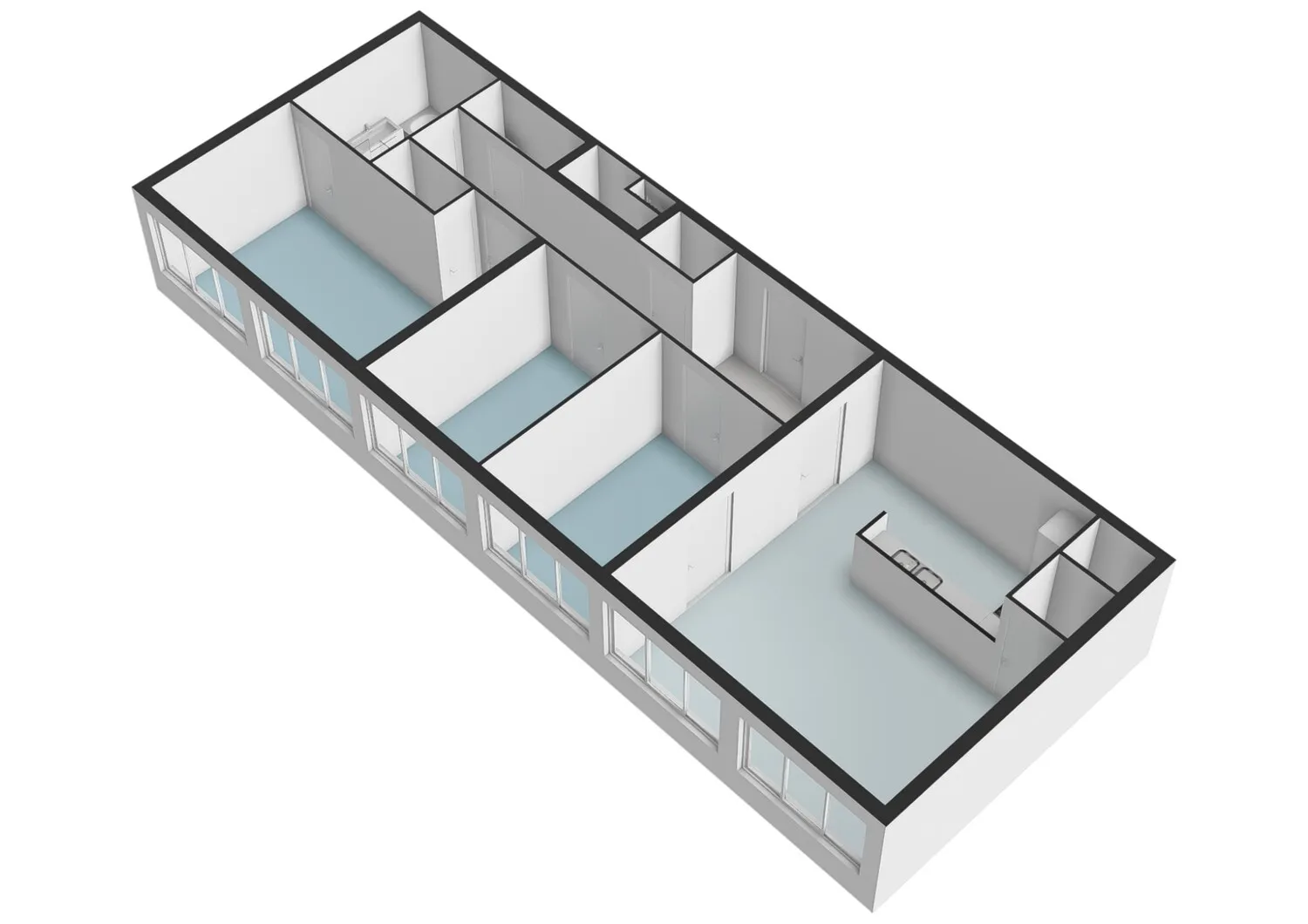 Bellamystraat 372 - amsterdam - Appartement - 3D  _1