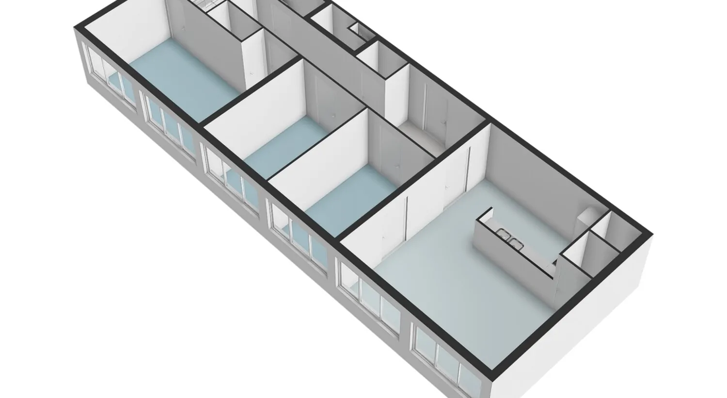 Bellamystraat 372 - amsterdam - Appartement - 3D  _1