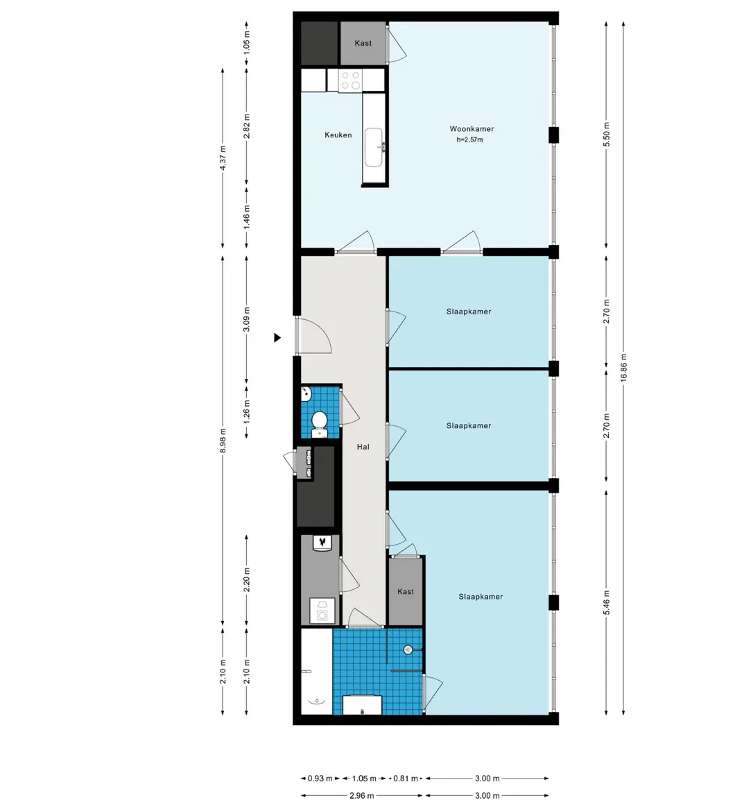Bellamystraat 372 - amsterdam - Appartement - 2D