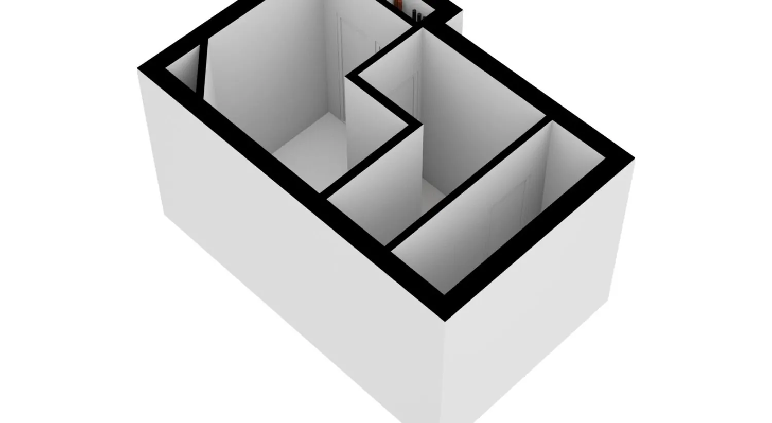 Kloveniersburgwal 75-D - Amsterdam - Tweede verdieping - 3D_1