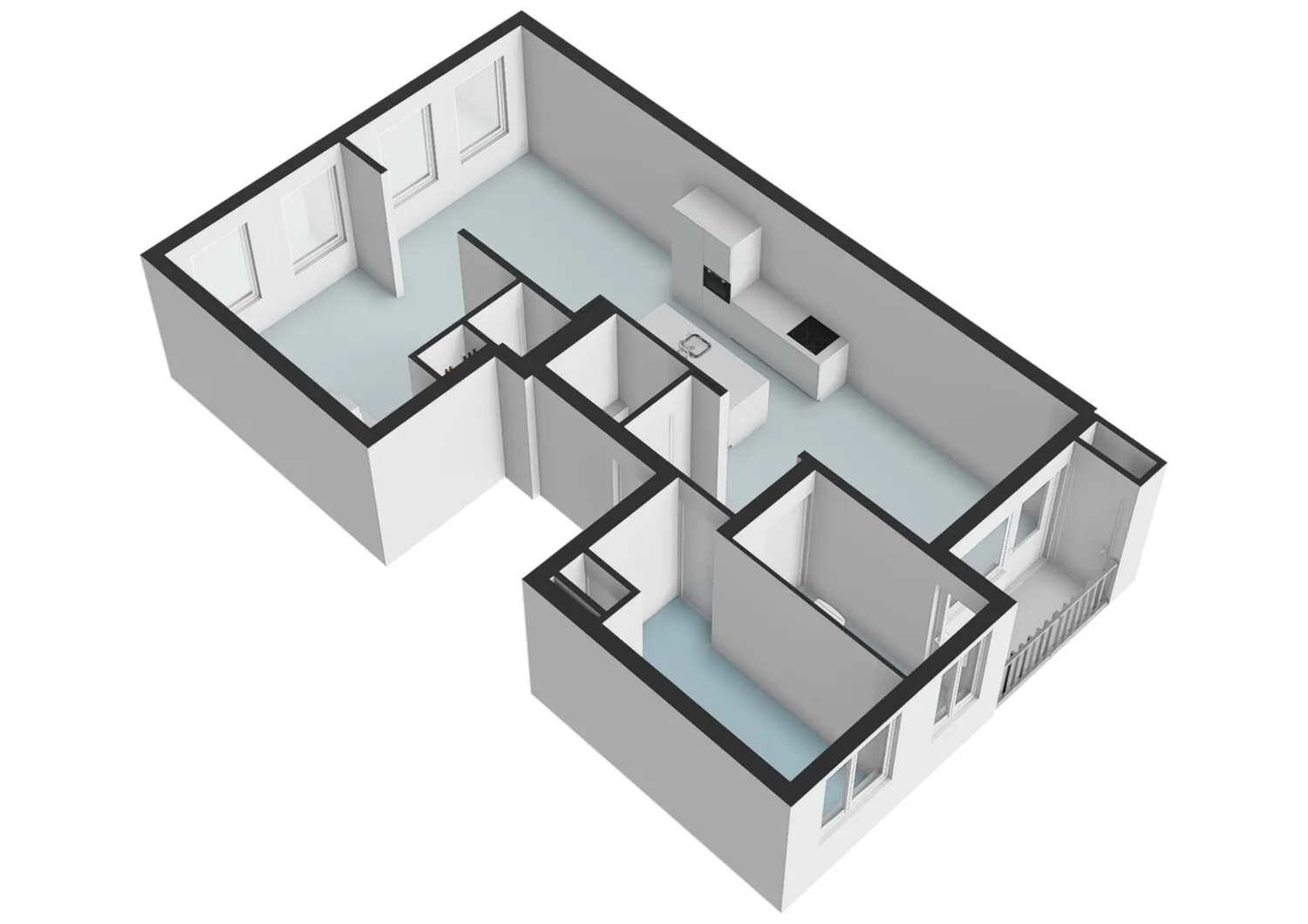 Van Tuyll van Serooskerkenweg 28-3 - Amsterdam - 3e_verdieping - 3D  _1