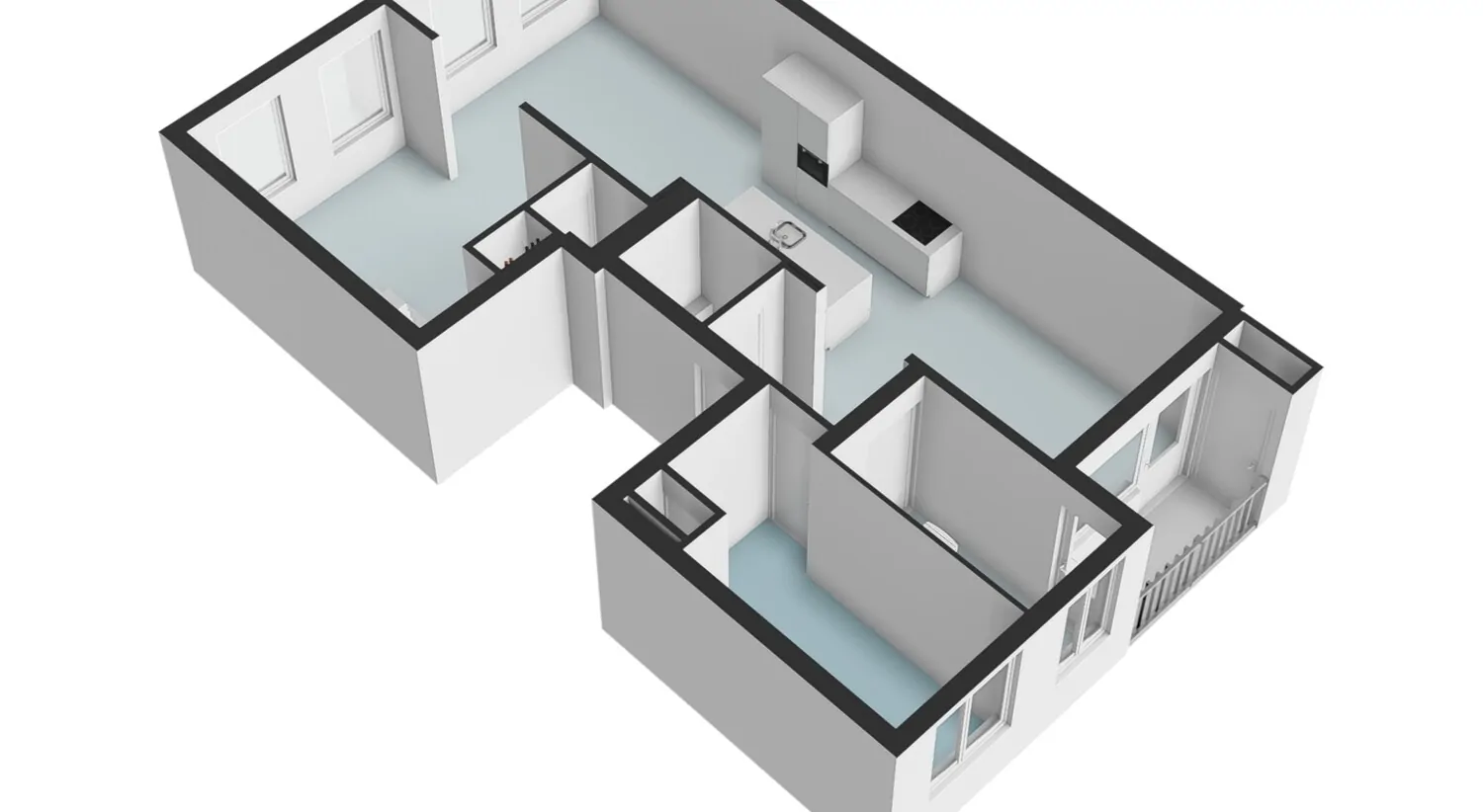 Van Tuyll van Serooskerkenweg 28-3 - Amsterdam - 3e_verdieping - 3D  _1