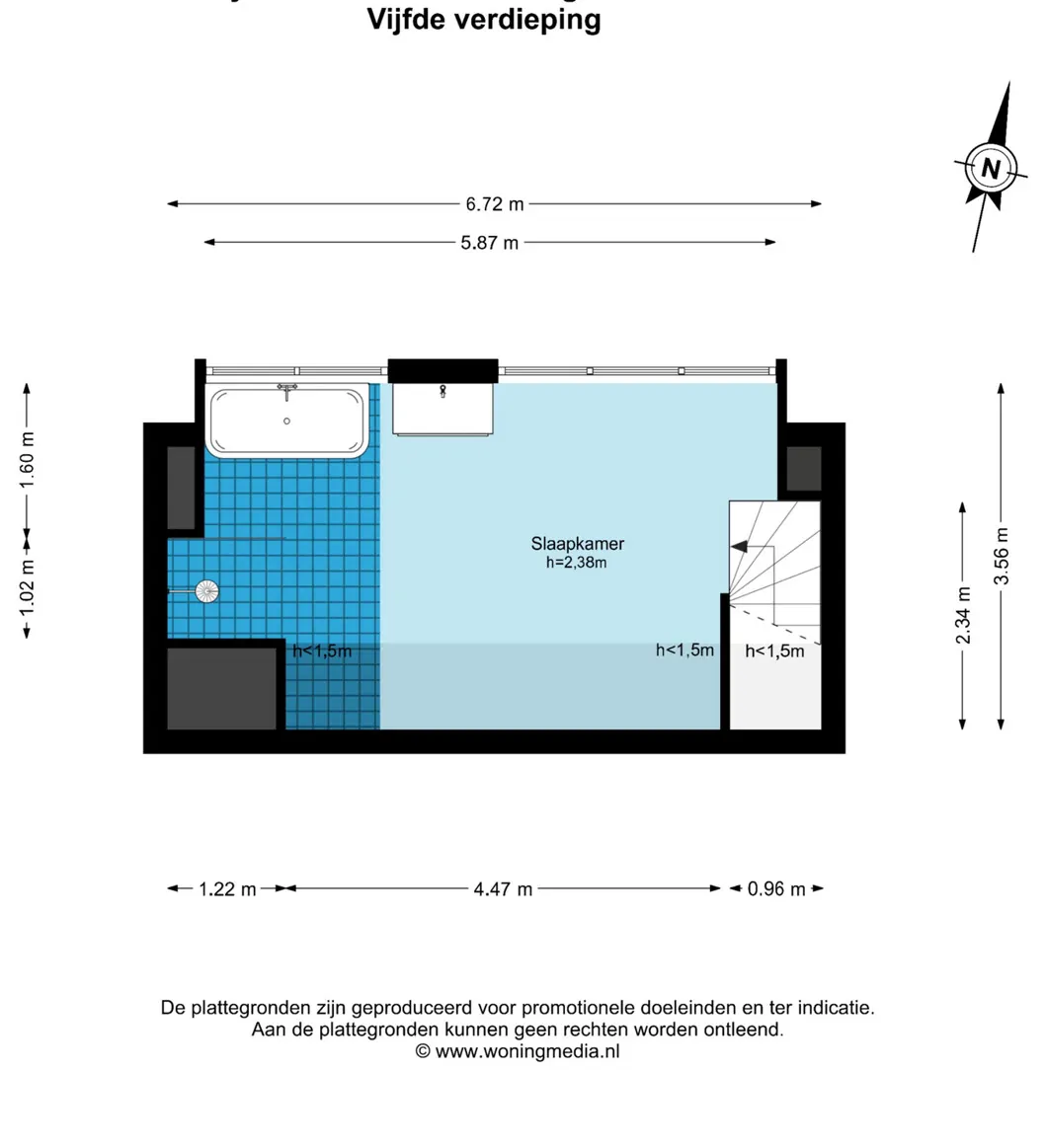 Van Tuyll van Serooskerkenweg 28-3 - Amsterdam - 5e_verdieping - 2D