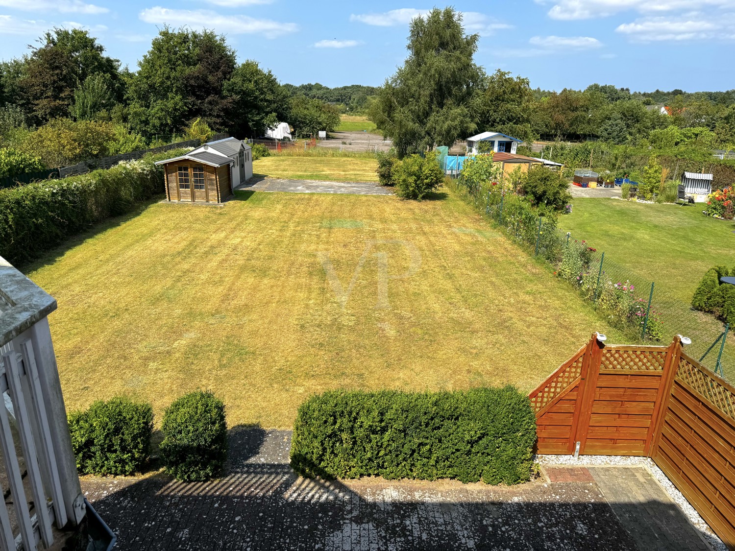 Aussicht in den Garten