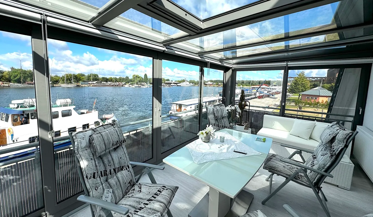 Sommergarten Ausblick