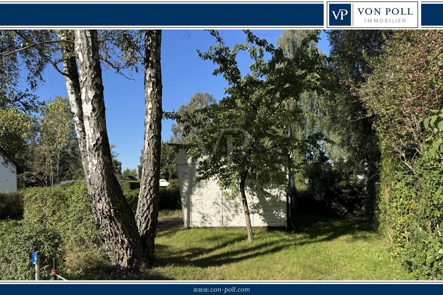 Grundstücksansicht Balken