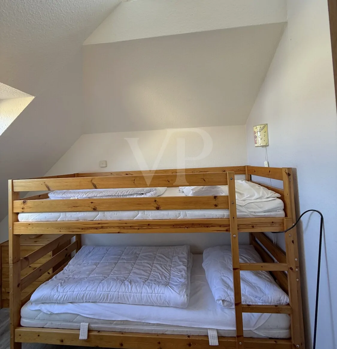 Schlafbereich 1 im Obergeschoss.