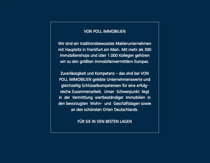 VON POLL IMMOBILIEN