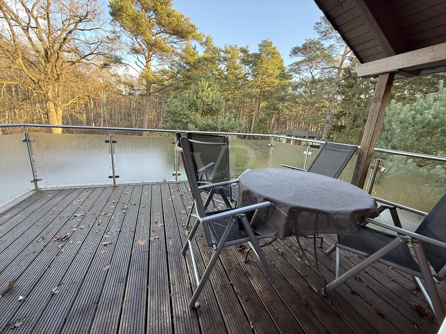 Balkon mit Waldblick Haus 2