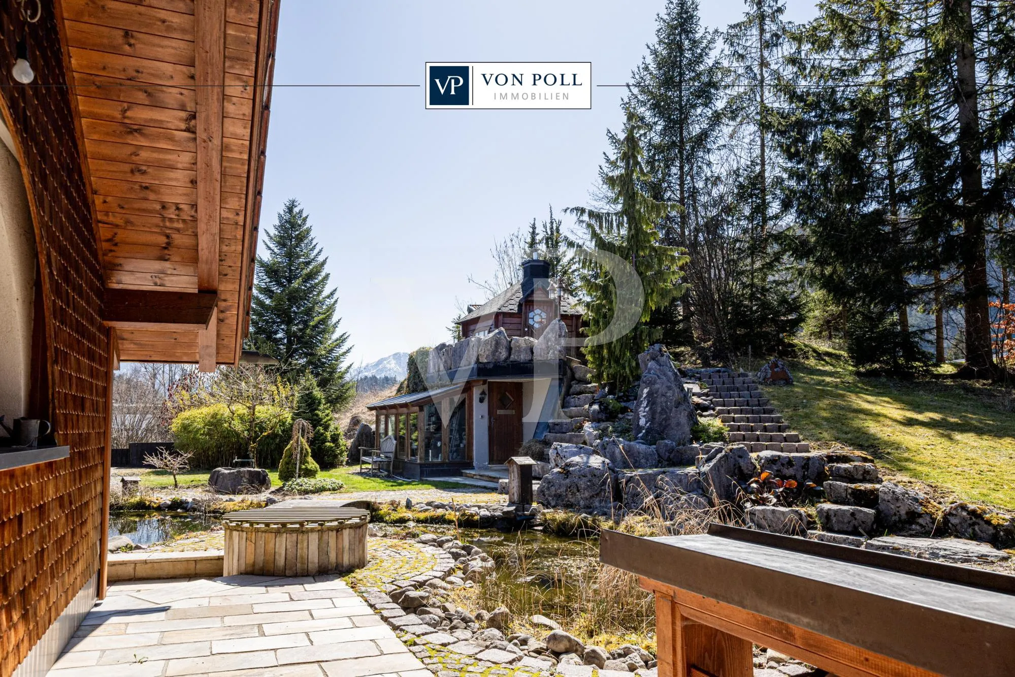 Grillkotta im Garten