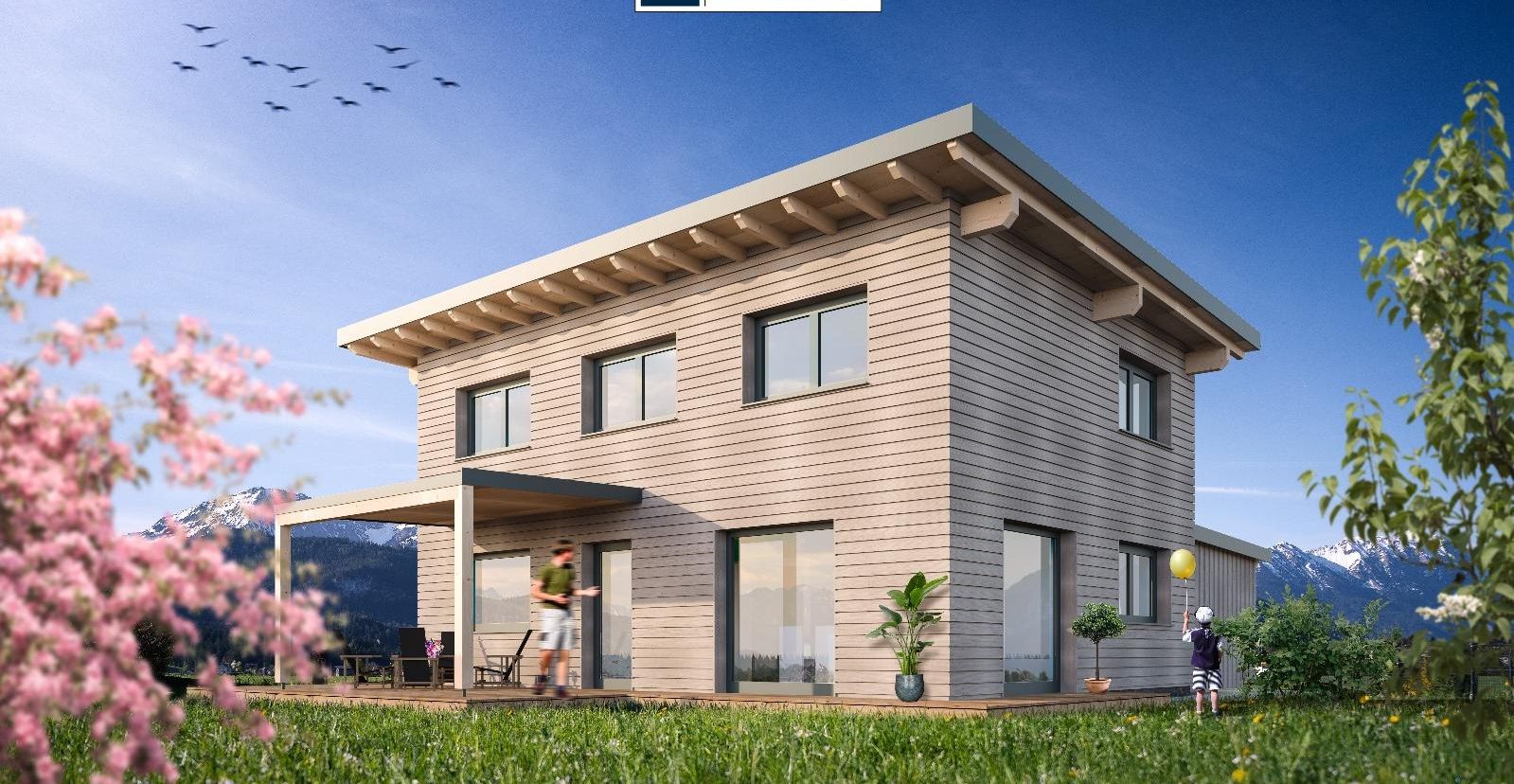 Holzhaus 120m²