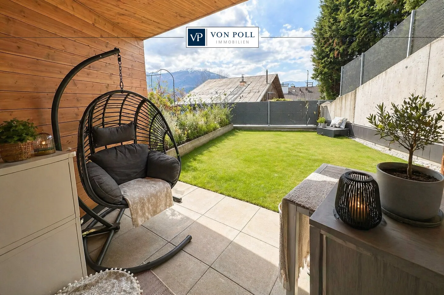 Garten mit Terrasse