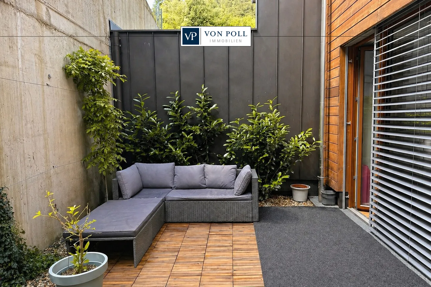 zweite Terrasse