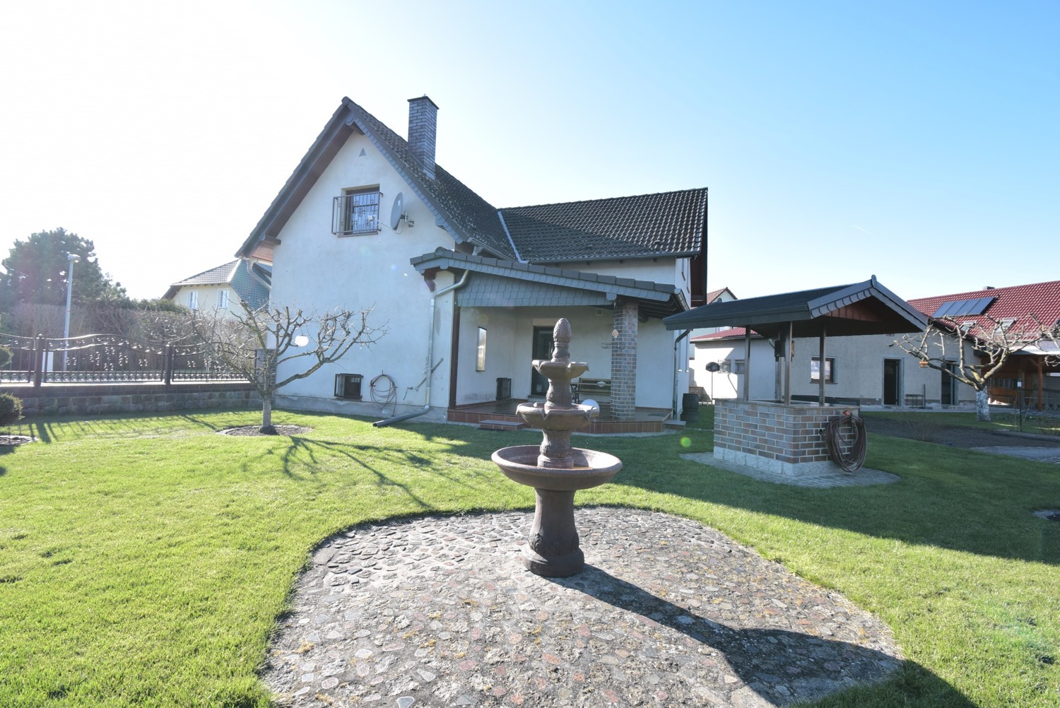 Haus Gartenseite
