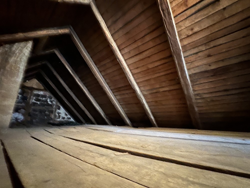 Dachboden mit Harzer Doppeldach
